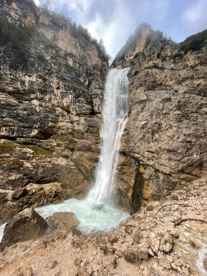 Franes Waterfall, Italy