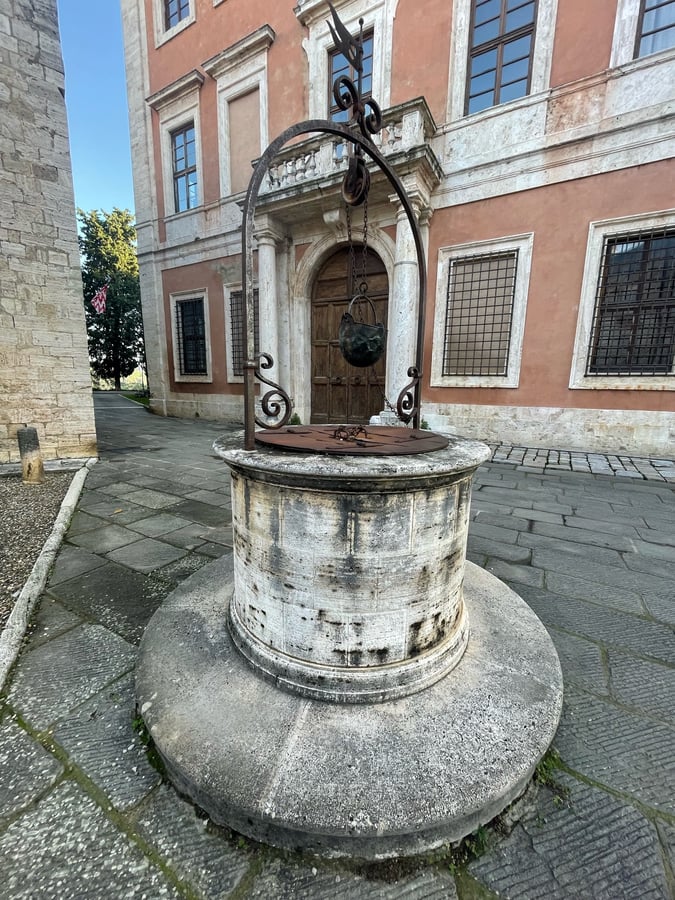 Morning Walk, Italy