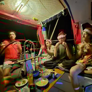 Crazy Christmas At Sea by David