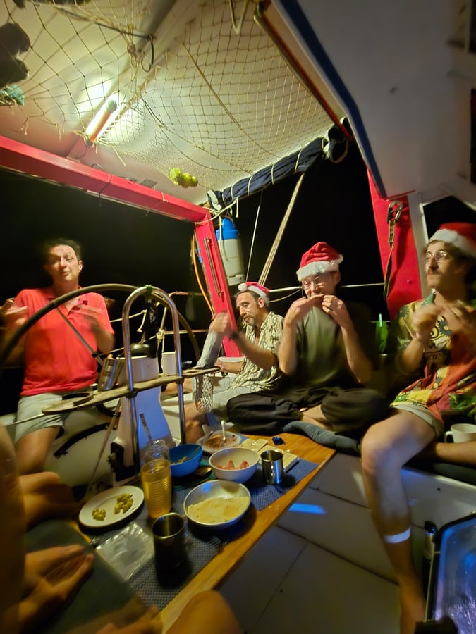 Crazy Christmas At Sea