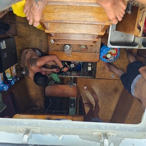 Crazy Christmas At Sea by David