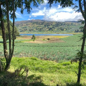 My Last Day Around Lake Tota by Kelly