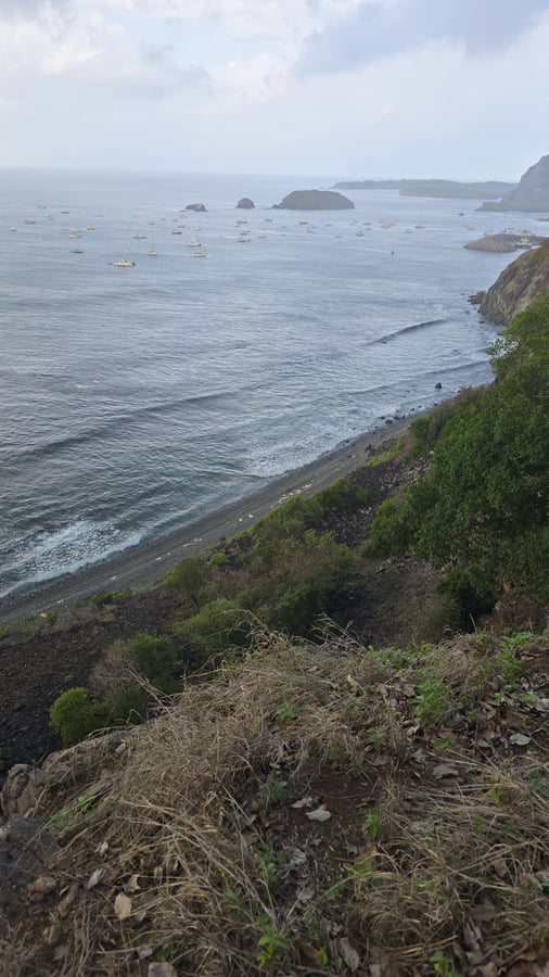 Beach With No People - Black Sand
