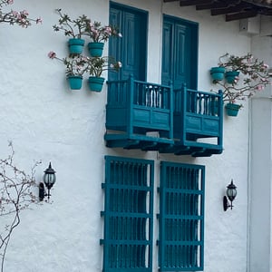 In The Village Of Doradal, Colombia by Kelly