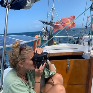 Sailing To The Panama Canal by Adam