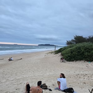 Mocambique beach - A clean beach with cr by David