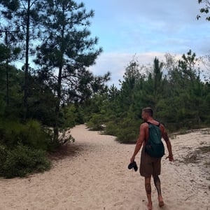 Mocambique beach - A clean beach with cr by David