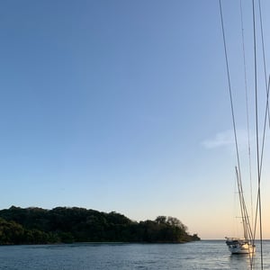 Sailing Las Perlas by Adam