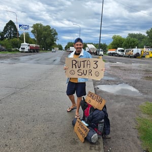 Hitchhiking Day 3 by David