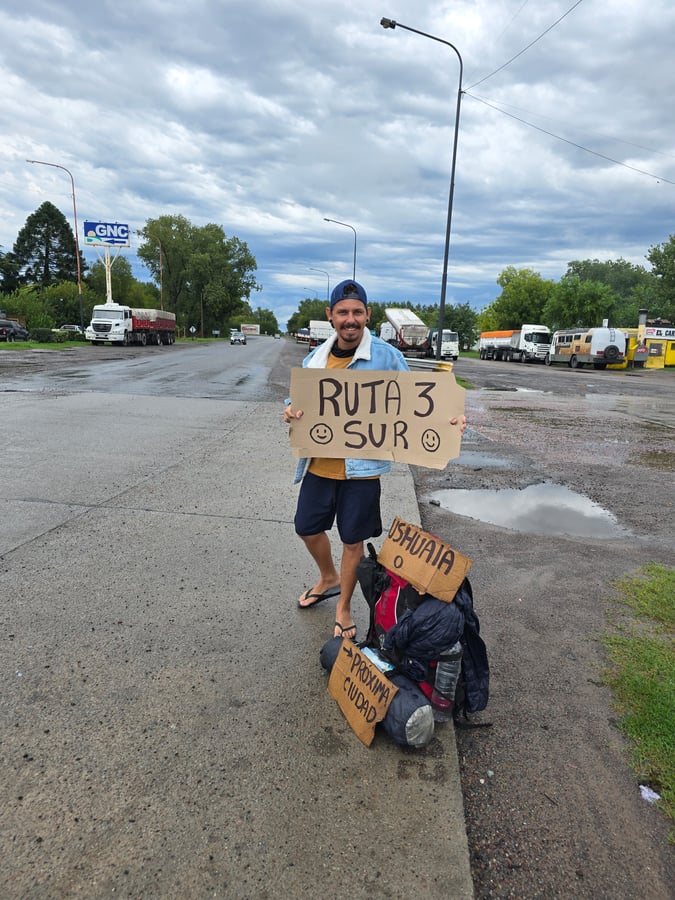 Hitchhiking Day 3, Argentina