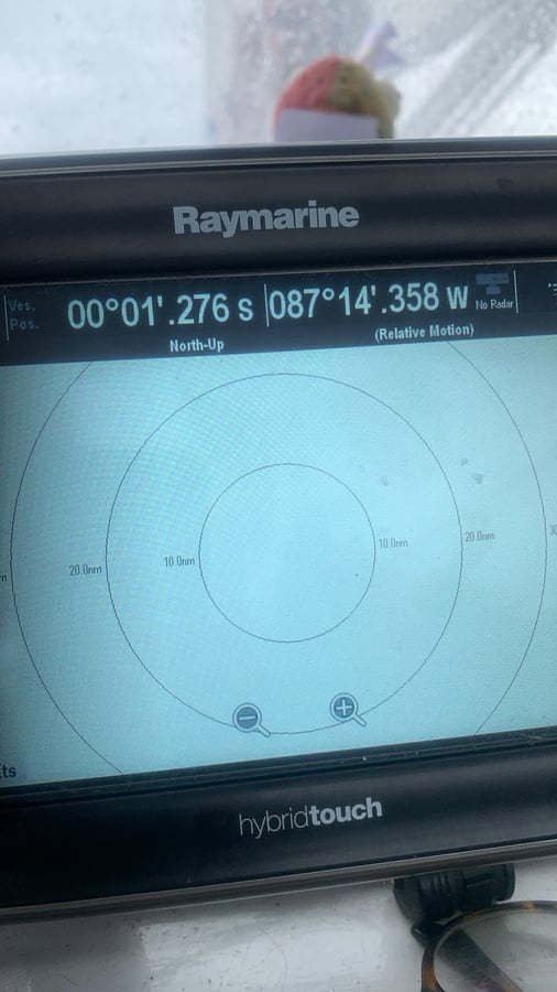 Navigation dans le Pacifique Sud