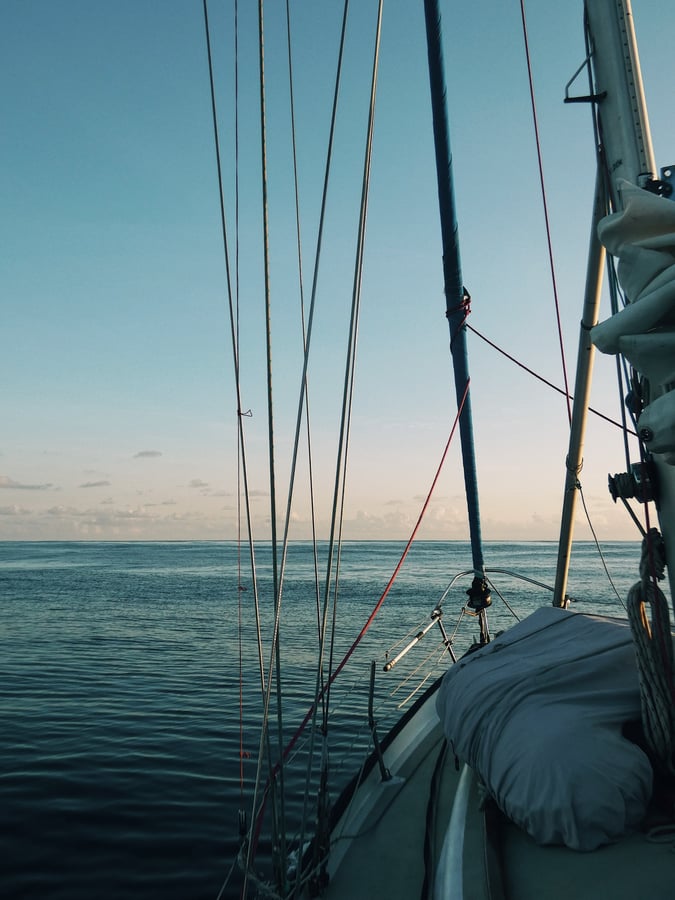 Navegando por el Pacífico | 22 días en el mar