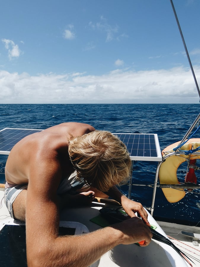 Navegando por el Pacífico | 22 días en el mar