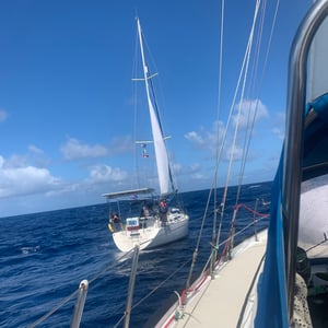 Pacific Crossing | Half Way Delivery by Adam