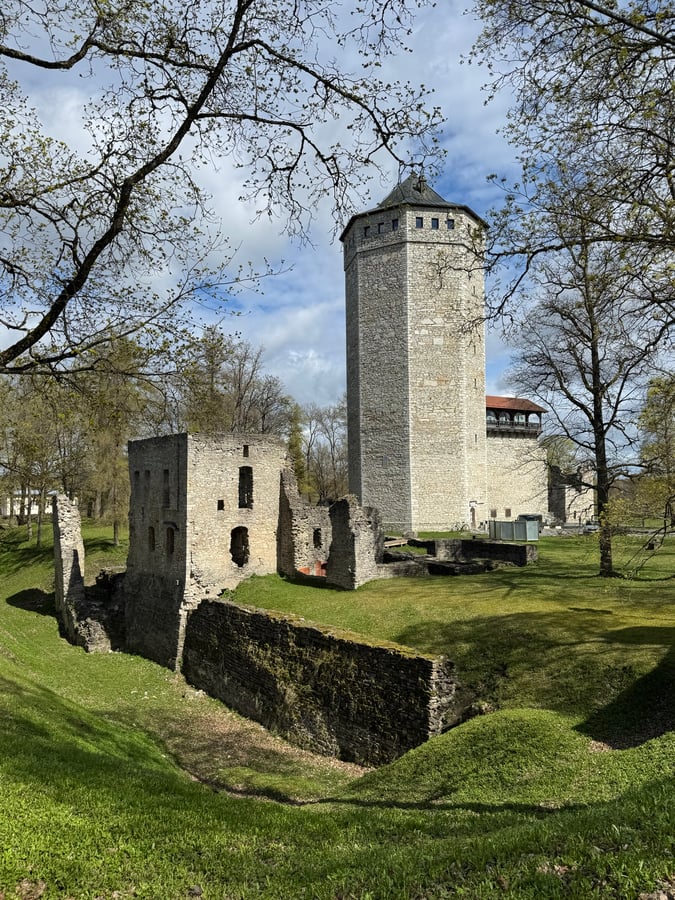 Paide Castle And Town, Estonia