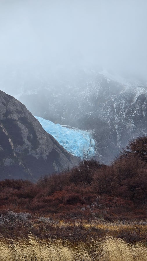 Il belvedere del ghiacciaio Chalten, Argentina