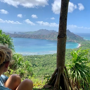 Hiking Nuku Hiva by Adam