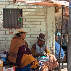 Uyuni - Base Before Crossing Salt Lake by David