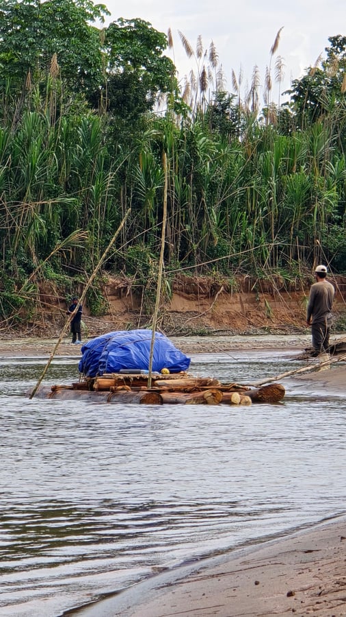 Rio Tiuchi Sopravvivenza nella giungla, Bolivia