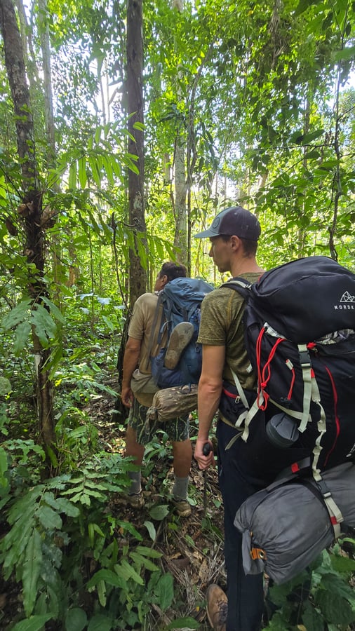 Trekking nella giungla, Bolivia