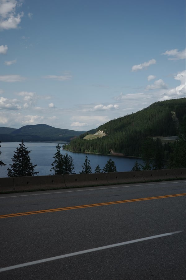 Climbing Out Of Moyie, Canada