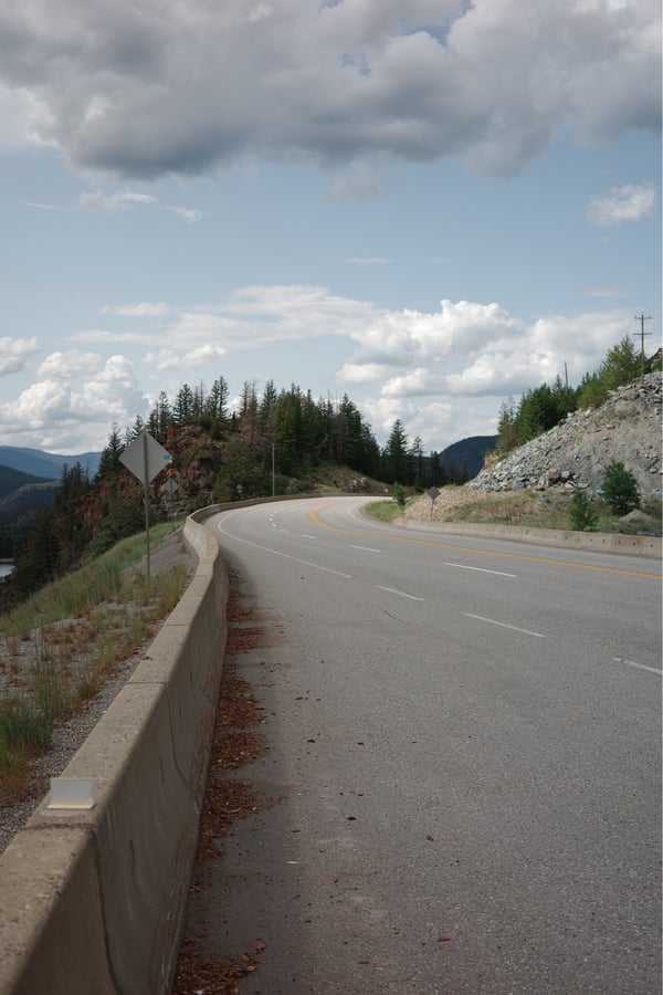 Climbing Out Of Moyie, Canada