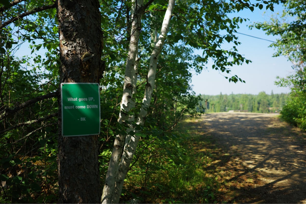 A Quote In The Forest, Canada