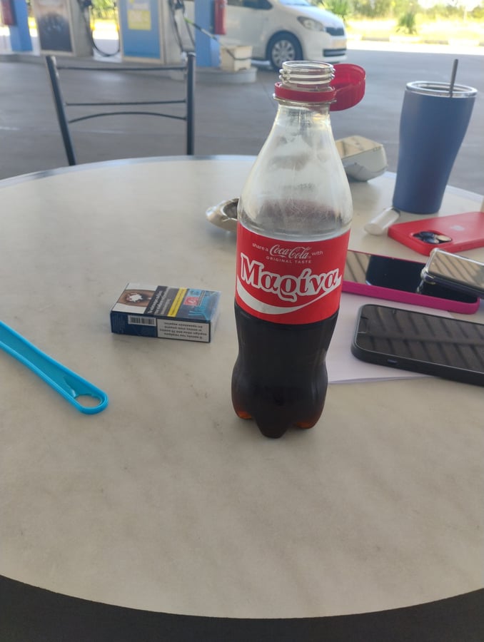 Coke Break, Greece
