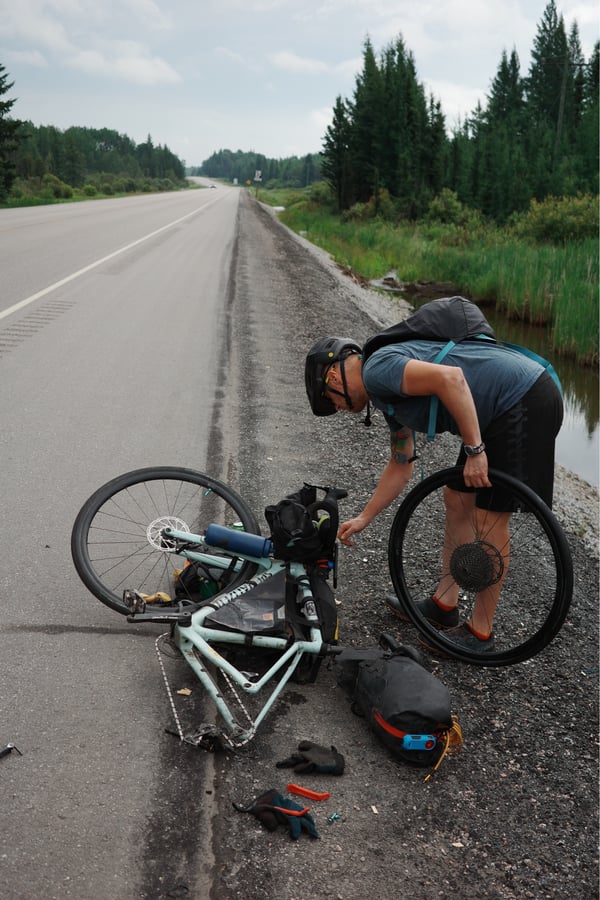 Patrick's Flat Tire, Canada
