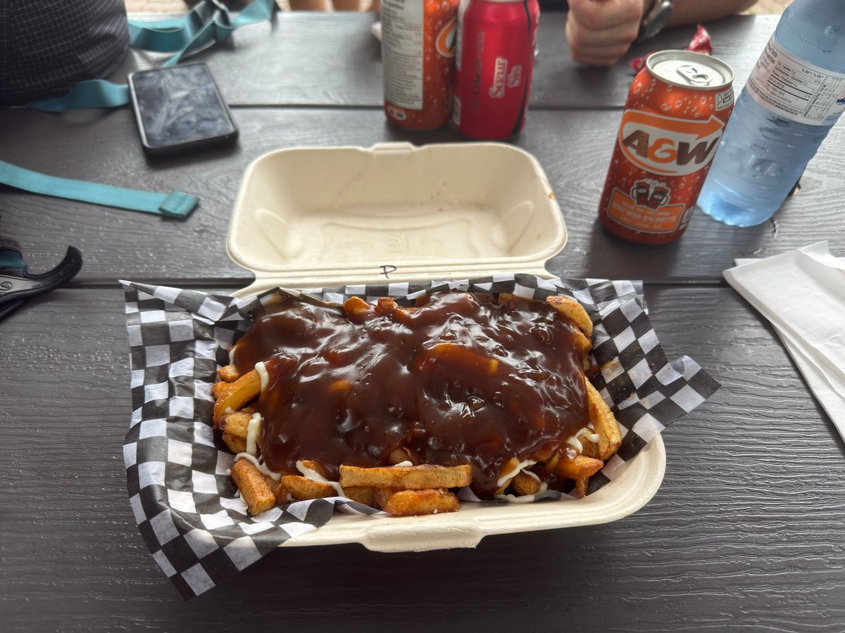 Poutine At The Chip Box, Canada