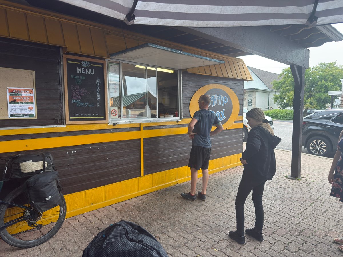 Poutine At The Chip Box, Canada