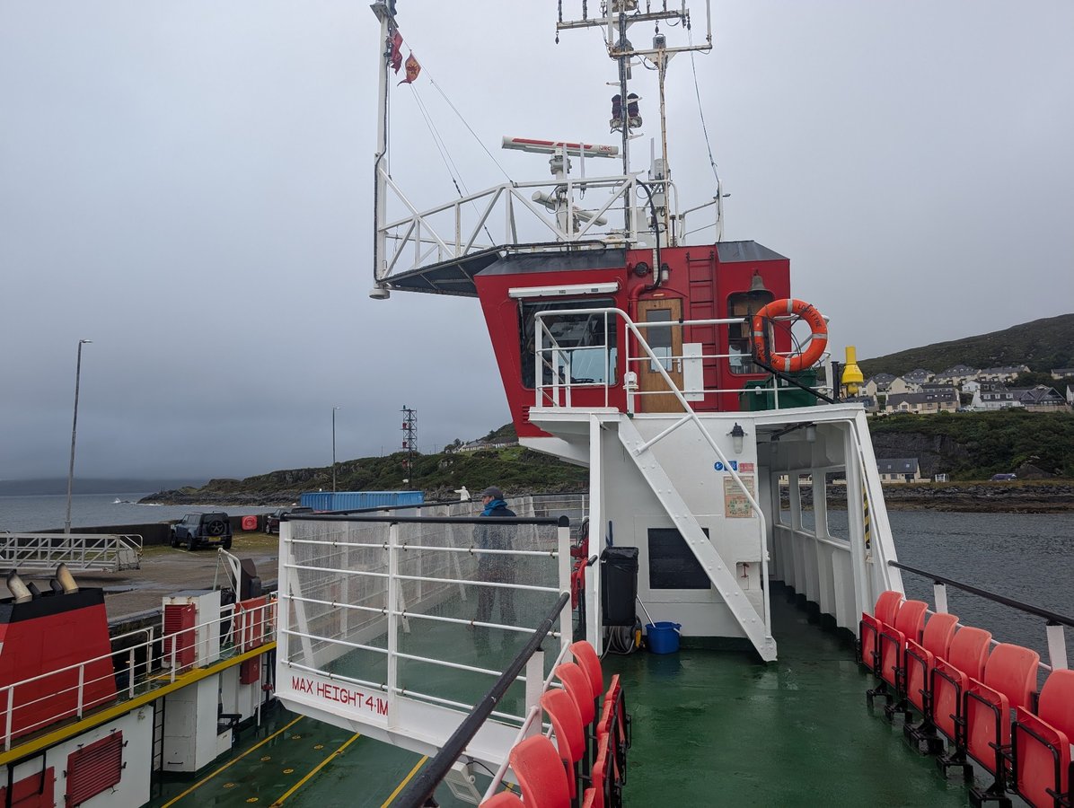 Traghetto per Skye, Scozia
