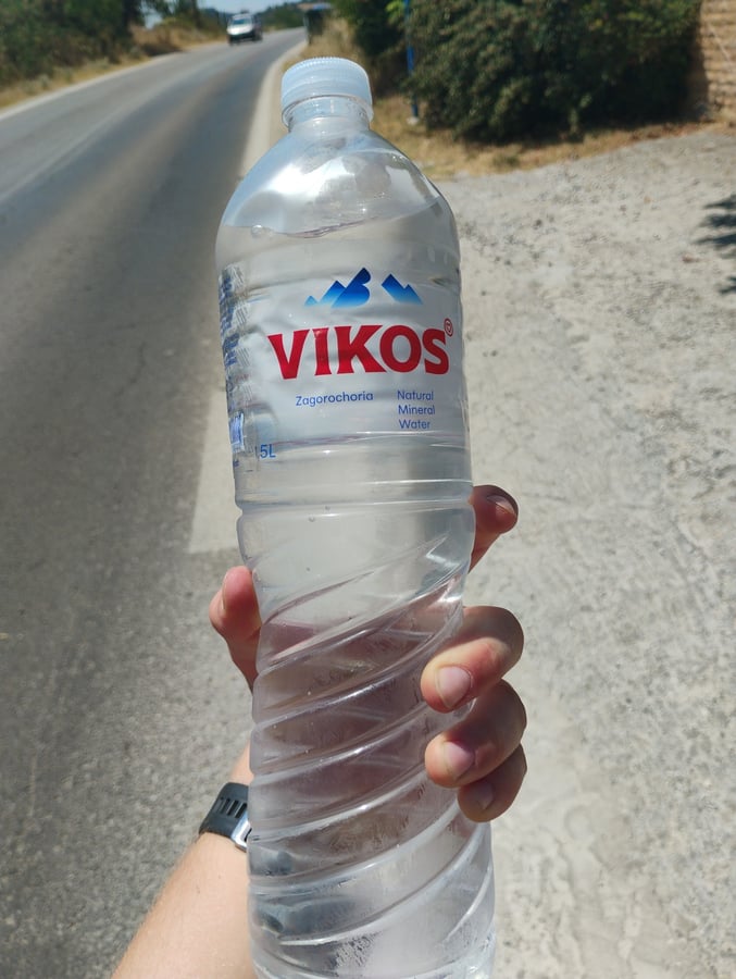 Absolute GOAT on Moped Gave Water, Greece
