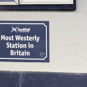Arissig Most Westerly Station by Greg