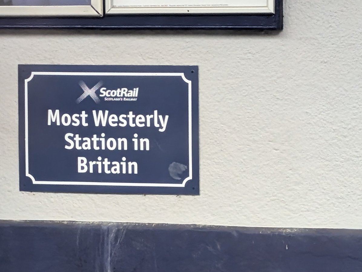 Stazione più occidentale di Arissig, Scozia