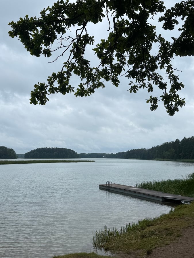 Lago Danowskie, noroeste de Polonia, Polonia