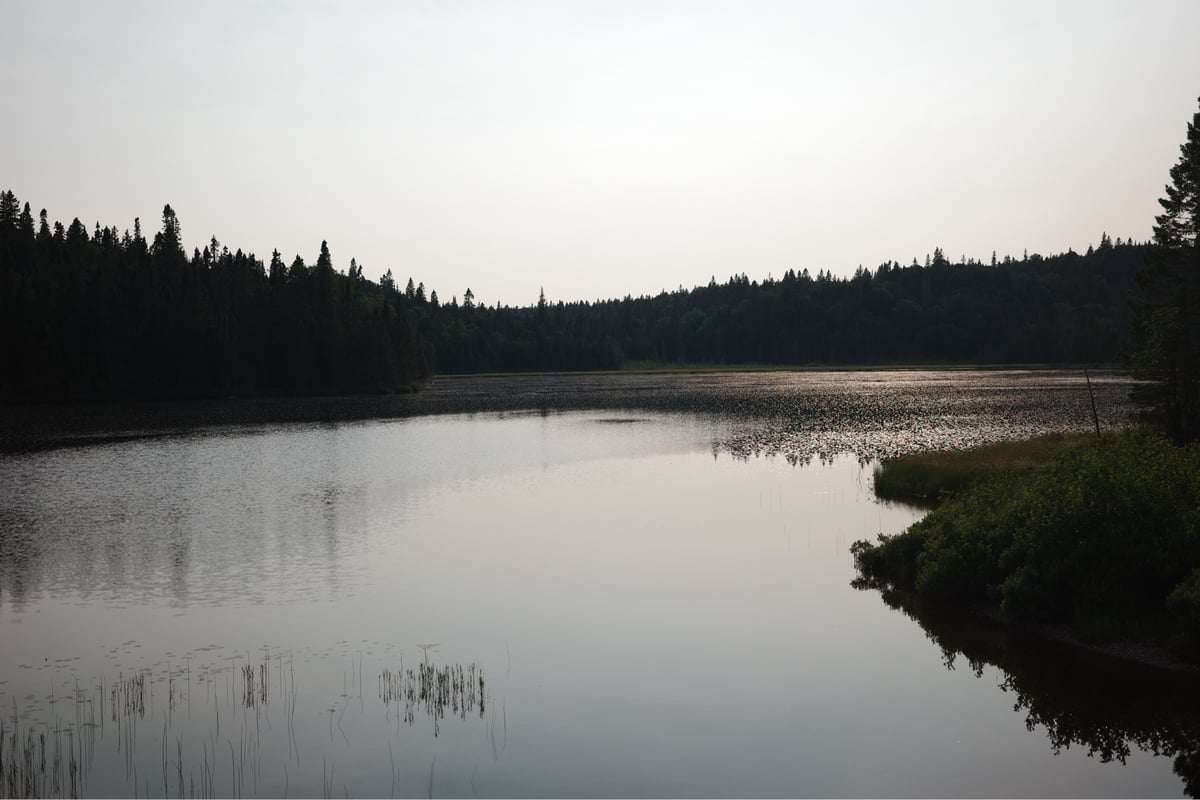 Lago de la trucha negra, Canadá