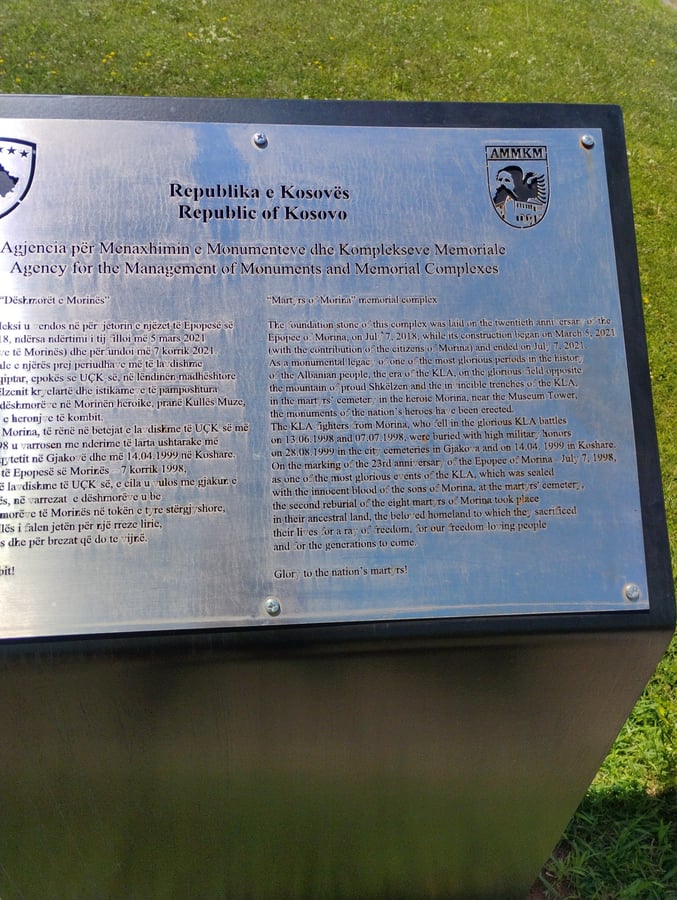 Memorial, Kosovo