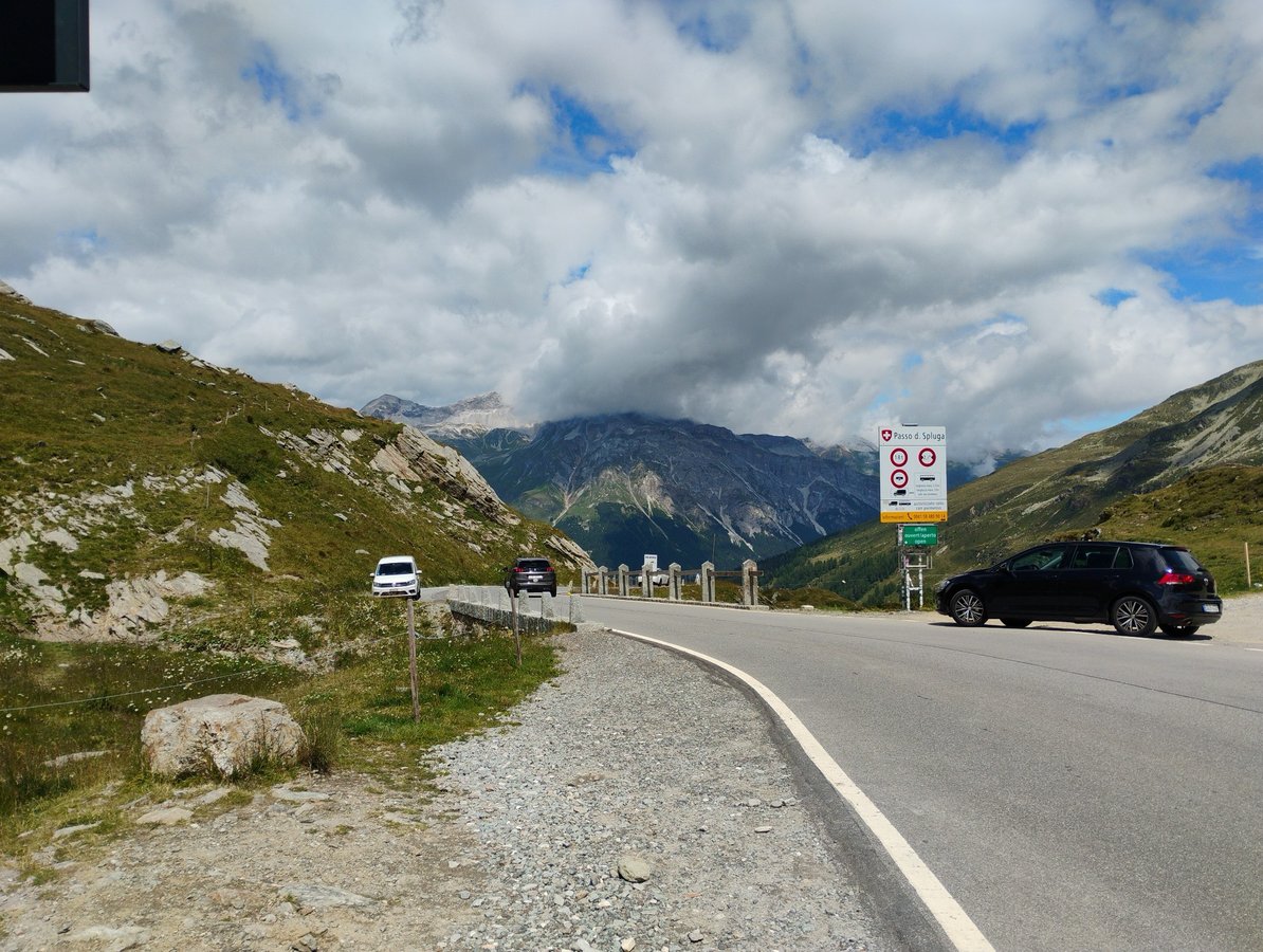 Spluga-Pass, Schweiz