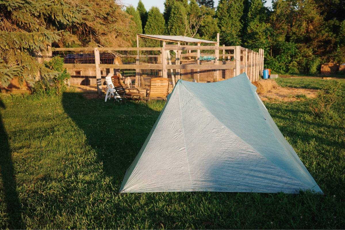 Campamento con llamas, Canadá