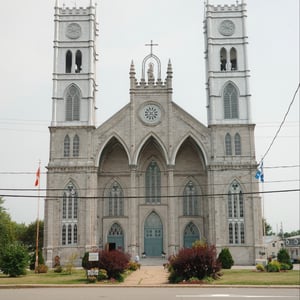 Mural And Church by Jeremy