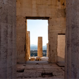 Visited The Parthenon by Geoffrey