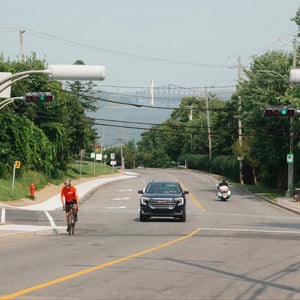 First View Of Pierre Laporte by Jeremy