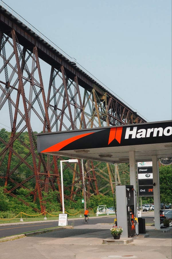 Puente ferroviario, Canadá