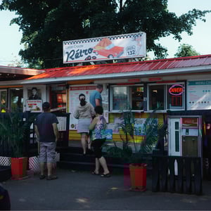 Retro Lunch Spot by Jeremy