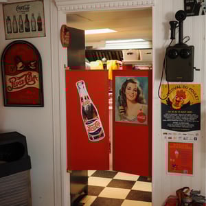 Retro Lunch Spot by Jeremy