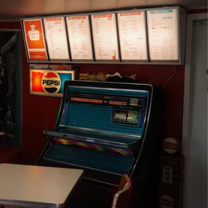 Retro Lunch Spot by Jeremy