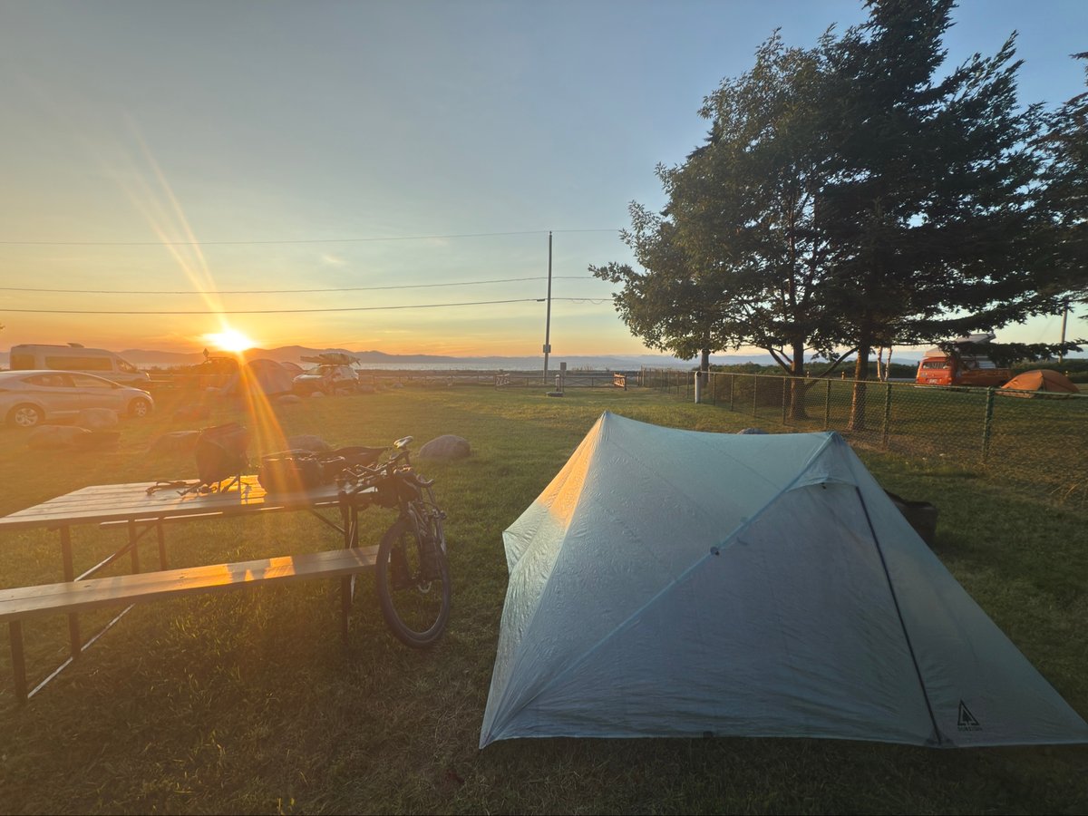 Campsite By The River, Canada