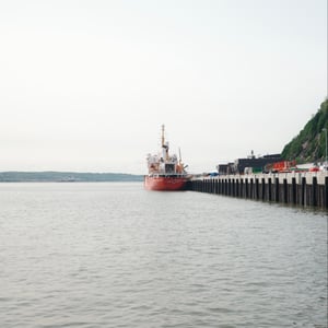 Ferry Across The St Lawrence by Jeremy