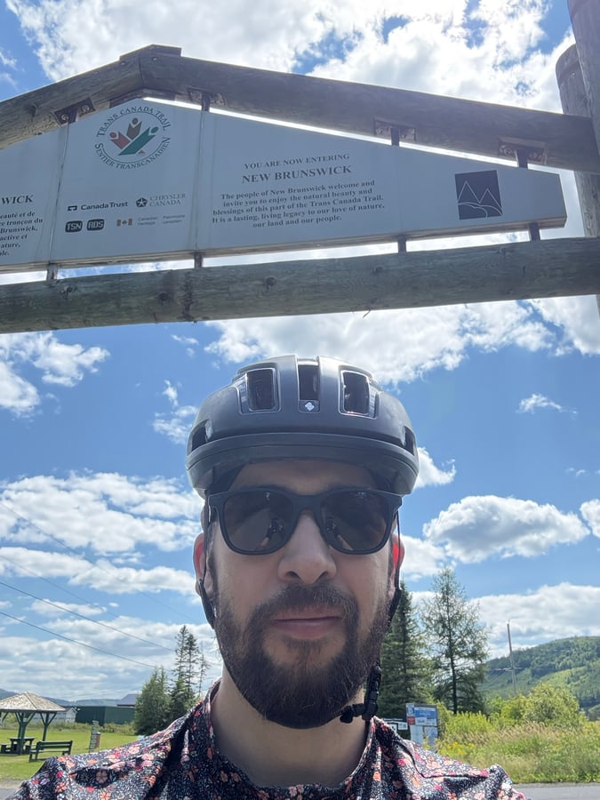 New Brunswick Border, Canada